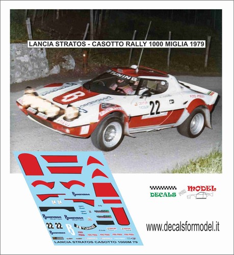 Decals lancia stratos - lancia,