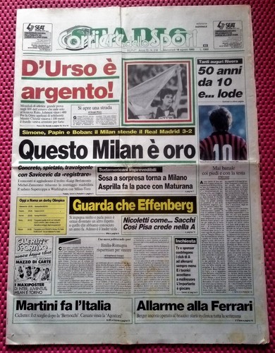 Corriere dello sport - corriere, 18