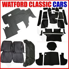 MGB Roadster Black/Blk Ultimate Interior Revision Kit Vedi Descrizione 1972-80