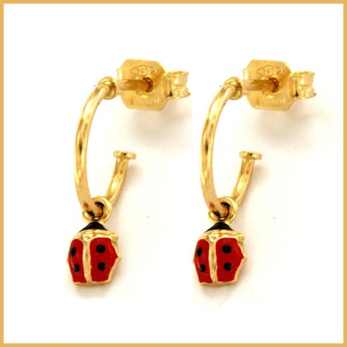 Orecchini oro giallo - orecchini, kt