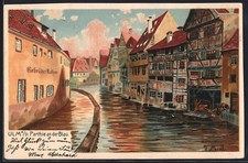 Cartolina artistica Ulma a