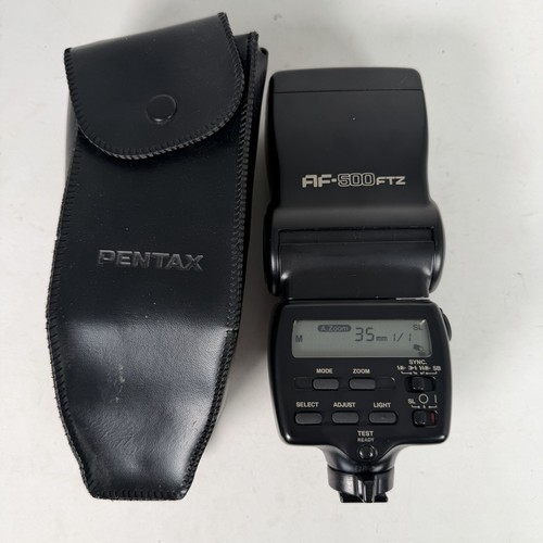 Pentax 500ftz flash - pentax,