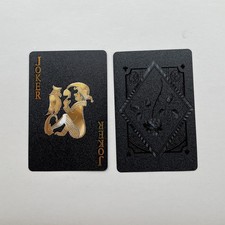 Carte da gioco di lusso oro