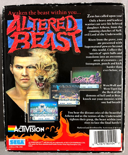 Pal altered beast non - altered,