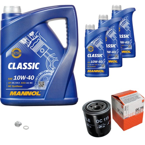 Filtro olio mahle mannol - mahle,