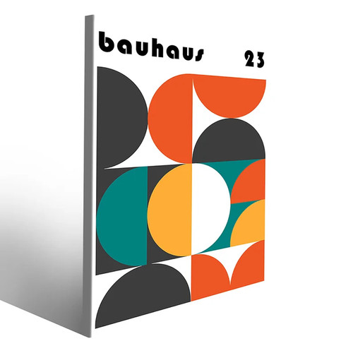 Quadro tela bauhaus con - tela,
