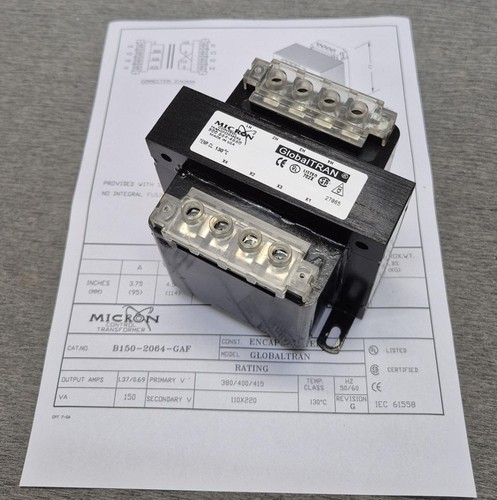 Trasformatore micron control - trasformatore,