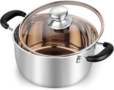 3 Quart Stock Pot, Stainless