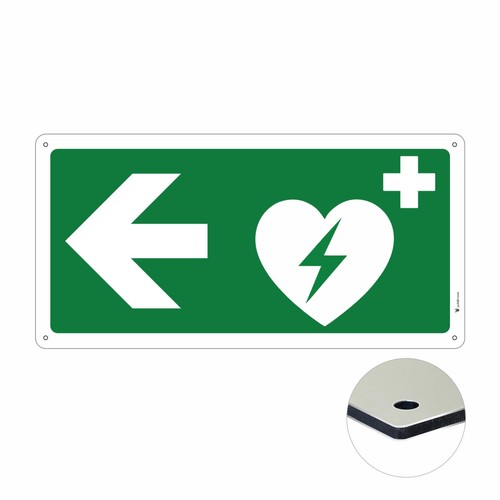 Defibrillatore con freccia - con, |