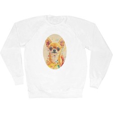 Felpa/maglione/maglione adulto 'Chihuahua Portrait' (SW052843)