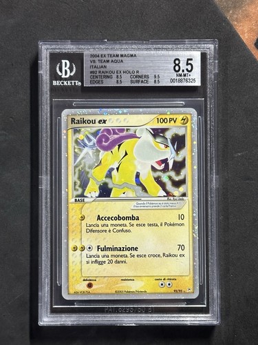 Bgs raikou ex holo - ex,