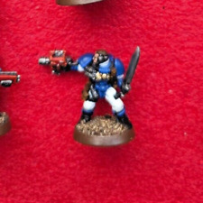 SPACE MARINE SCOUT BOLTER ULTRAMARINE OOP METAL FAST ATTACK WARHAMMER 40.000 40k
