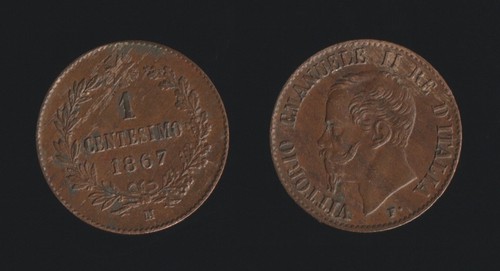 Centesimo 1867 milano - centesimo, m
