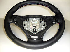 BMW E90 E91 M sport rivestimento su misura in Vera pelle NERA - NO VOLANTE