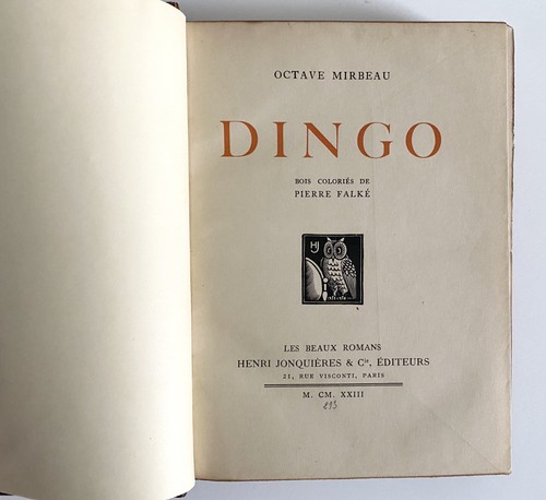 Octave mirbeau dingo ill - octave, mirbeau,