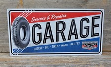 Insegna grande in metallo per