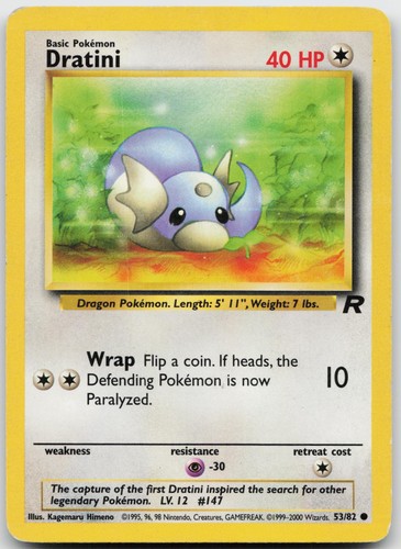 Dratini razzo squadra - dratini, 53/82