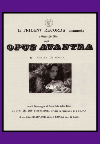 Poster opus avantra - poster, donella