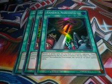 YU GI OH 3 x ARMERIA NASCOSTA - INCH IT 042 SUPER RARA - ITA