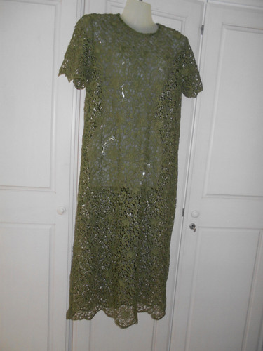 Abito midi zara verde - midi,