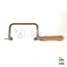 Fixed metal bow with wooden
