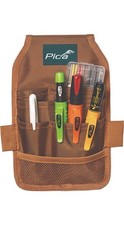 Pica Set Attrezzi Marsupio Cintura Master Marrone Contenuto 5 Pezzi Poliestere 16...
