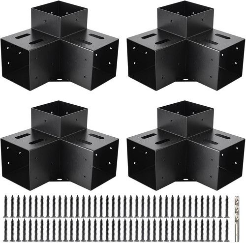 Staffe per pergola 4x4 vie - staffe,