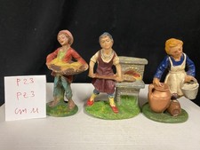 Statuina  presepe vintage in pasta 11cm