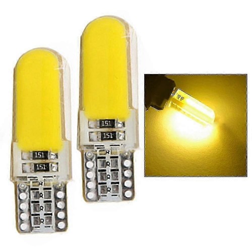 Coppia led t10 w5w cob - led,