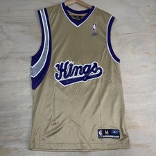 Maglia Sacramento Kings uomo media oro NBA basket Reebok Ron Artest 93
