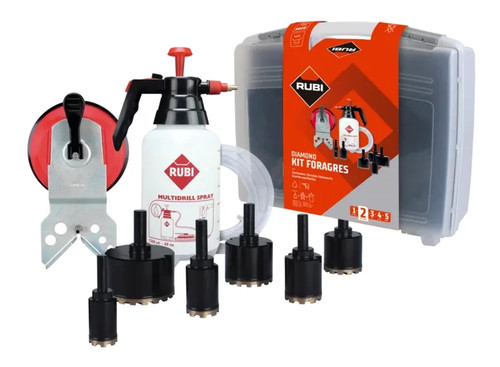 Set punte diamantate rubi - punte,