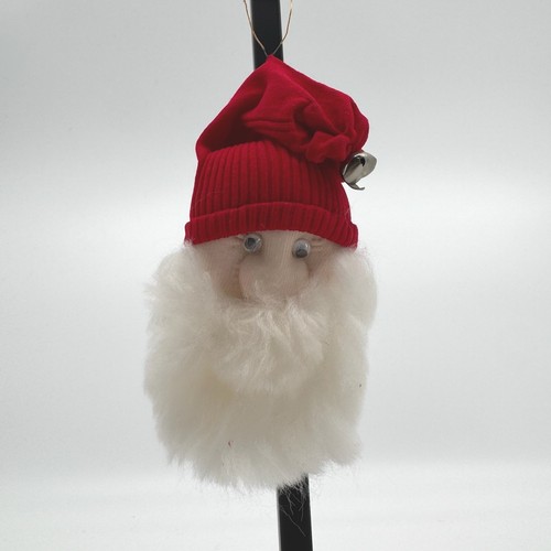 Ornamento viso babbo natale - viso,