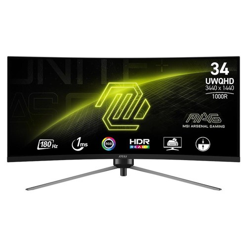 Monitor msi mag 345cqr - monitor, 34