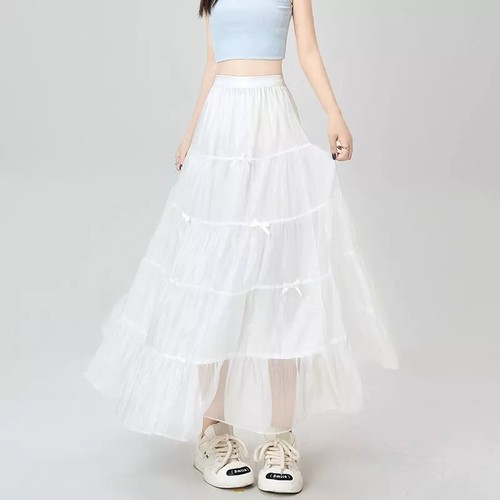 Gonna lunga tulle - lunga, con