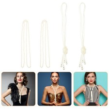  2 Sets Collana Con Perle Di