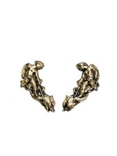 LOVED MODEL MAKING Pair Brass