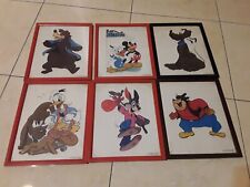 LOTTO 6 STAMPE DISNEY DIVERSE CON CORNICE PROBABILMENTE RAGALO AGLI ABBONATI