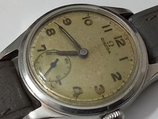 Omega militare vintage epoca seconda guerra mondiale 1944 ref 2165/1 manuale 15J cal 26,5 T3 RC T1