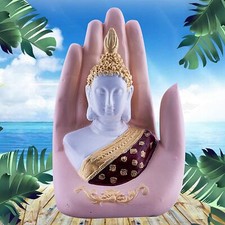 A Mano Palma Budda Poliresina