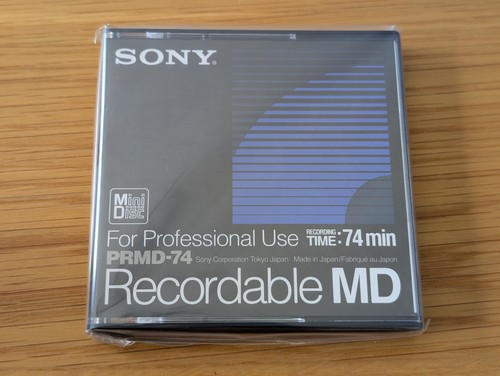 Sony prmd minidisco - sony,