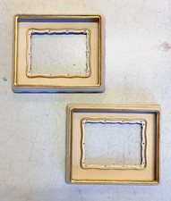 COPPIA CORNICE ANTICA SAGOMATA