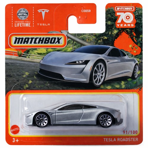 Matchbox tesla roadster - tesla, auto