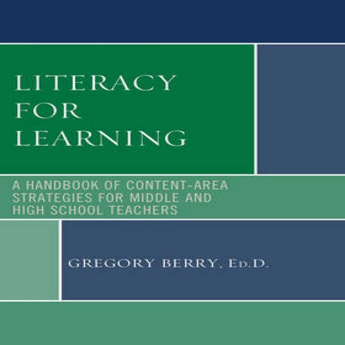 Literacy for learning - learning, a