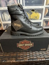 Stivali neri Harley Davidson