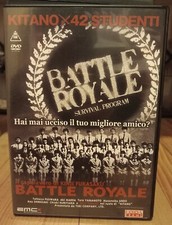 Battle Royale Kinji Fukasaku Takeshi Kitano Dvd Ottime Condizioni 
