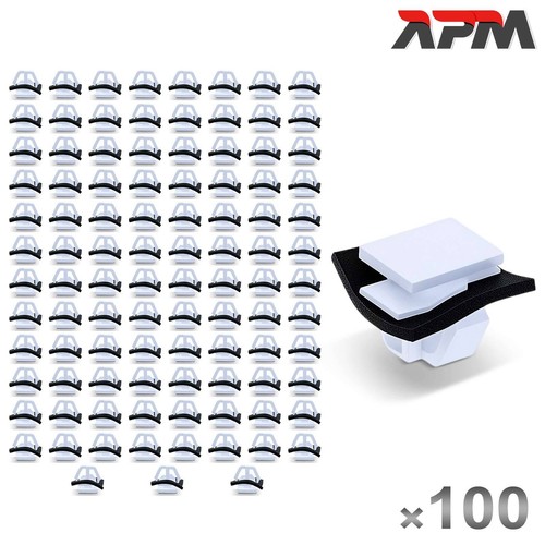 100x clip fissaggio - 100x,