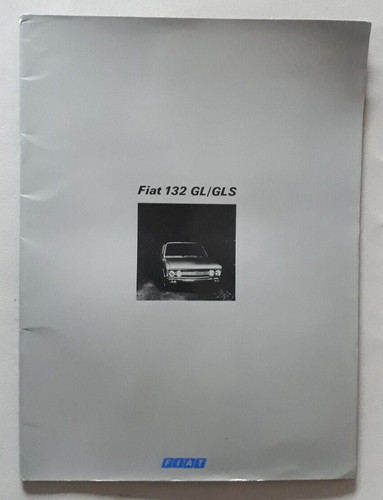 Brochure fiat 132 - brochure,