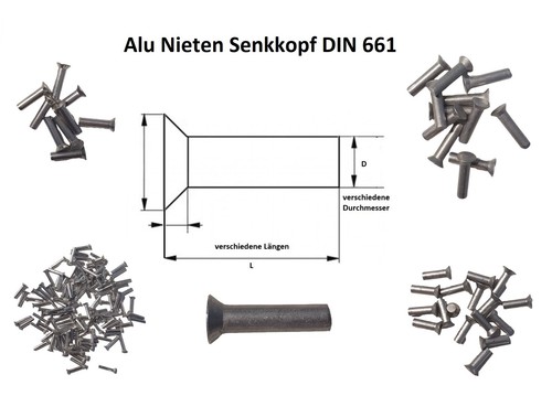 Rivetti alluminio - rivetti,