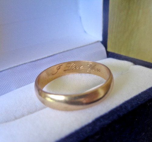 Anello fede nuziale oro - anello, in