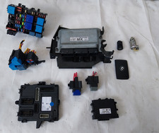 kit 8 centralina motore renault zoe BFM blocchetto body computer chiave telec.